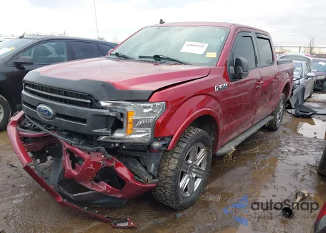 2019 Ford F-150 Xlt из США, поврежденный, VIN 1FTEW1E4XKFC82542